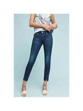 Amo | Twist Mid-Rise Skinny Cropped Jeans